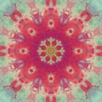 Seamless pattern, paintings on a fabric Stock Illustration