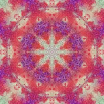 Seamless pattern, paintings on a fabric Stock Illustration