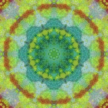 Seamless pattern, paintings on a fabric Stock Illustration