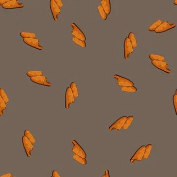 Seamless pattern pair man slippers cartoon vector イラスト素材