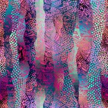 Seamless pattern Paisley. Illustrazione stock