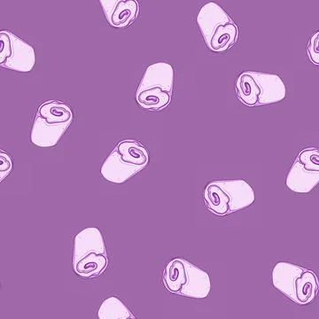 Seamless pattern pamper spa towel cartoon vector Illustrazione stock