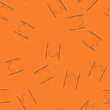 Seamless pattern panel room divider cartoon vector イラスト素材