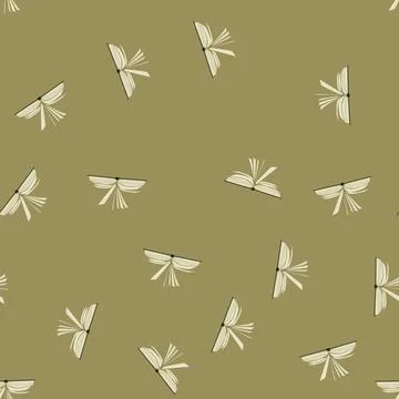 Seamless pattern paper book open cartoon vector イラスト素材