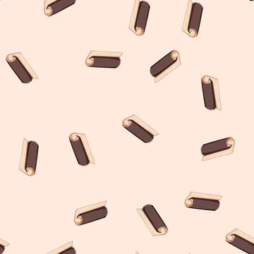 Seamless pattern paper sandpaper cartoon vector Stock Illustration