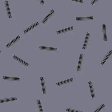Seamless pattern paper scanner document cartoon vector 스톡 일러스트