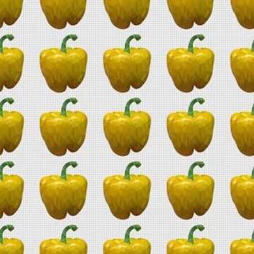 Seamless pattern a paprika Stock Illustration