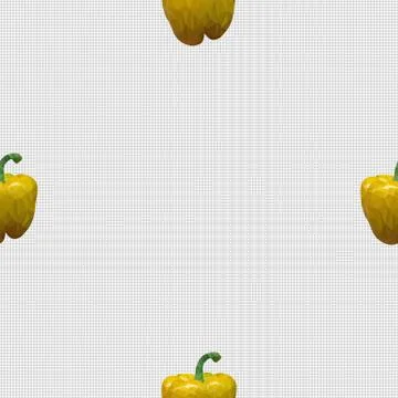 Seamless pattern a paprika Stock Illustration