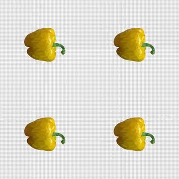 Seamless pattern a paprika Stock Illustration