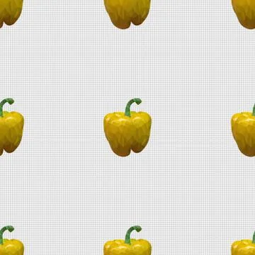 Seamless pattern a paprika Stock Illustration