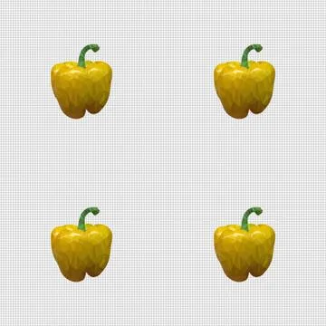 Seamless pattern a paprika Stock Illustration