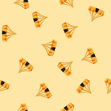Seamless pattern park circus tent cartoon vector イラスト素材