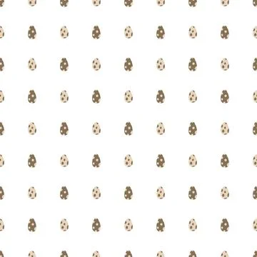 Seamless pattern with parrot egg. 스톡 일러스트