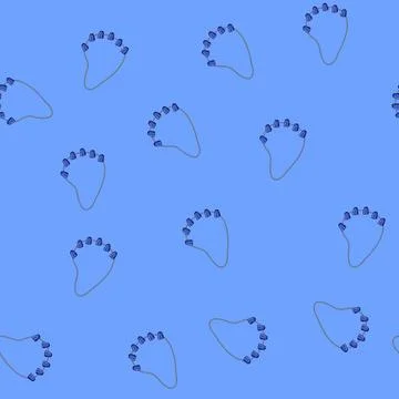 Seamless pattern party beads necklace cartoon vector イラスト素材