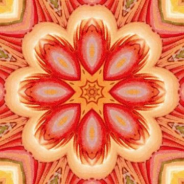 Seamless pattern, pastel paintings Stock Illustration