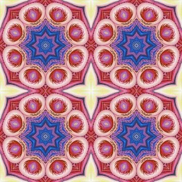 Seamless pattern, pastel paintings Stock Illustration