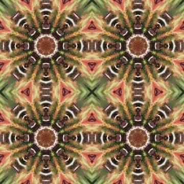 Seamless pattern, pastel paintings Stock Illustration