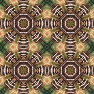 Seamless pattern, pastel paintings Stock Illustration