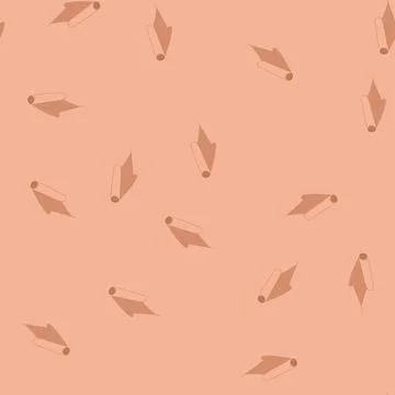 Seamless pattern pastries parchment paper cartoon vector Stock Illustration