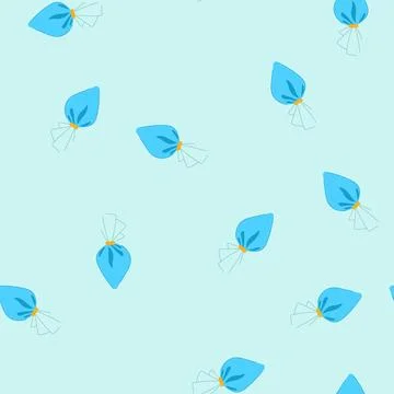 Seamless pattern pastry bag for baking and cake decorating Stock Illustration