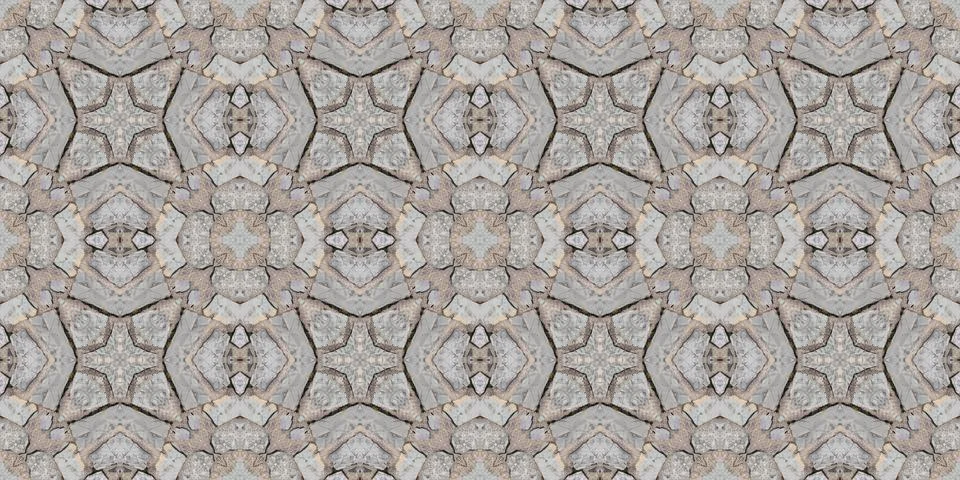 Seamless pattern of paving stones. Gray pattern of paving stones. Stone textu Illustrazione stock