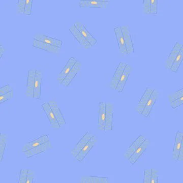 Seamless pattern payment wallet money cartoon vector イラスト素材