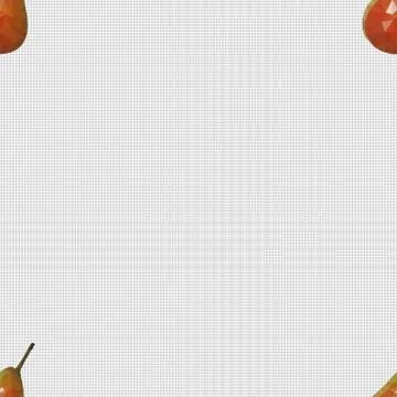 Seamless pattern with pears Stock Illustration