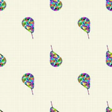 Seamless pattern with pears Stock Illustration