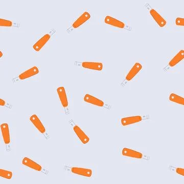 Seamless pattern peel citrus zester cartoon vector Stock Illustration