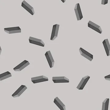 Seamless pattern pencil eraser cartoon vector sign color Stock Illustration