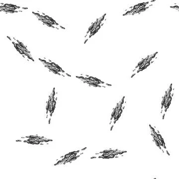 Seamless pattern pepper paprika sketch hand drawn イラスト素材