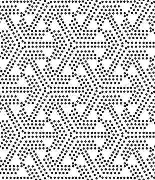 Seamless pattern perforation bacground Illustrazione stock