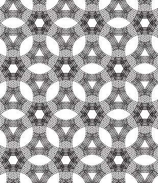 Seamless pattern perforation bacground Stock Illustration