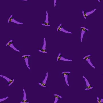 Seamless pattern performance magician hat cartoon vector 스톡 일러스트