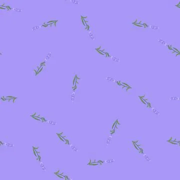 Seamless pattern perfume lavender cartoon vector Stock Illustration