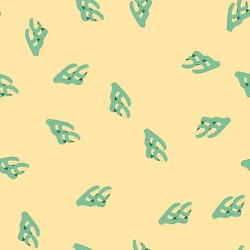 Seamless pattern person man slippers cartoon vector Stock Illustration