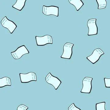 Seamless pattern phone flexible screen cartoon vector 库存插图