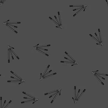 Seamless pattern photo tripod camera cartoon vector Stock Illustration