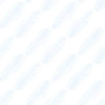 Seamless pattern with pigeon feathers Stock Illustration