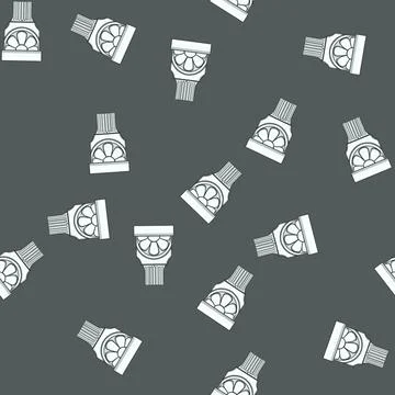 Seamless pattern pillar column ancient cartoon vector Stock Illustration