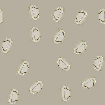 Seamless pattern pillow seat cushion cartoon vector Stock Illustration