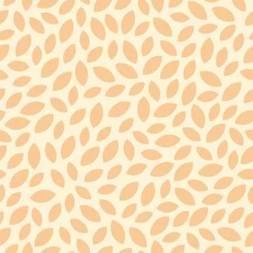 Seamless pattern with pink abstract leaves Stock Illustration