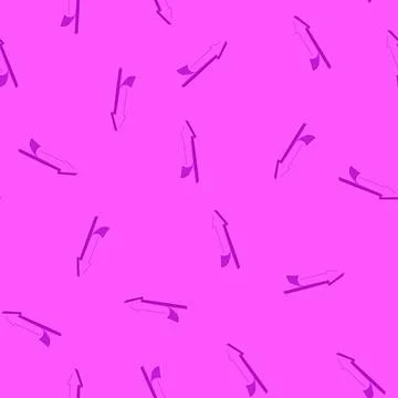 Seamless pattern pink adhesive arrow pointing up showing direction イラスト素材