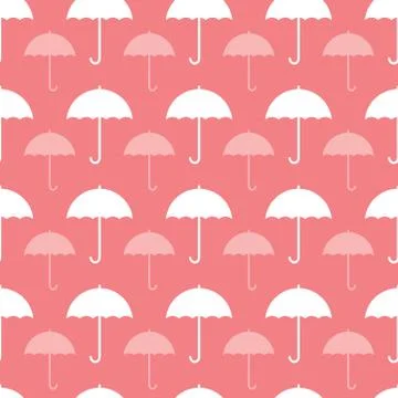 Seamless pattern with pink and white pattern Stock Illustration