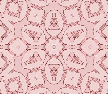 Seamless pattern pink brown Stock Illustration