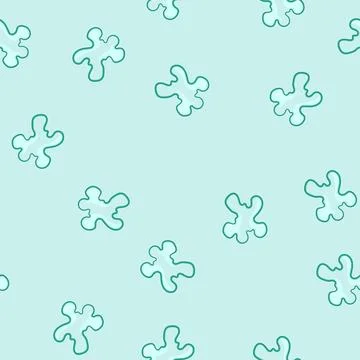 Seamless pattern pink bubble gum cartoon vector Illustrazione stock