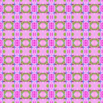Seamless pattern pink green Stock Illustration