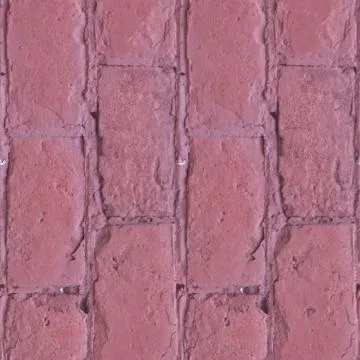 Seamless pattern with pink old bricks Stock Photos