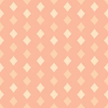 Seamless pattern with pink rhombuses Stock Illustration