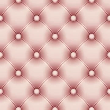 Seamless pattern with pink upholstery Stockillustratie